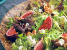 Couples Cooking Class - Rustic Mediterranean Dinner for 2 in South Bay Los Angeles: Arugula with walnuts, figs and cheese