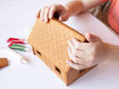 Online Cooking Class - Make Your Own Gingerbread House: Assembling house