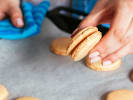 Cooking Class - Autumn Macarons in Manhattan: Assembling macarons
