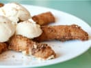 Team Building Cooking Class - Flavors of Asia in The Bronx: Banana fritters with vanilla ice cream