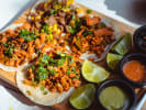 Cooking Class - Teens Take on the Culinary World in Downtown Dallas: tacos spread alongside salsa and lime