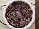 Cooking Class - A Light Mediterranean Supper: Blueberry-coconut clafoutis