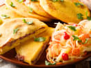Cooking Class - Sizzling Latin Steakhouse in Downtown Dallas: Cheese Stuffed Masa Cakes (Pupusas) with Salsa Roja