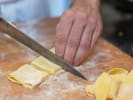 Cooking Class - Handmade Pasta and Meatballs in East Bay: making pappardelle