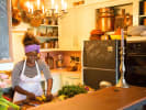 Cooking Class - African Fusion From the Sea: Chef Afia in the kitchen 