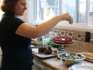 Team Building - Seasonal Wild Salmon and Risotto in East Bay: Chef Jen Cooking
