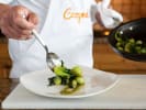 Cooking Class - Pan Asian Comfort Food: plating beef sirloin