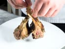Cooking Class - For the Love of Lamb: Chef and a rack of lamb