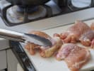 Online Cooking Class - Breaking Bad-Themed Menu: Chef cooking chicken breasts