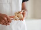 Cooking Class - Homemade Kombucha Brewing for Beginners in Minneapolis: Chef peeling fresh ginger