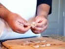 Cooking Class - Gluten-Free Italian Feast: Chef preparing shrimp