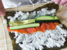 Cooking Class - The Art of Maki Sushi in Manhattan: Chef rolling sushi Cozymeal