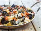 Team Building - Regional Spanish Fare: Costa de Valencia in Houston: seafood paella