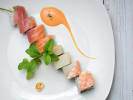 Cooking Class - Sushi Making Extravaganza: michael rainbow maki