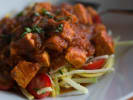 Couples Cooking Class - Cooking Vegan for 2: Chicken stew on zucchini noodles