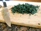 Team Building Cooking Class - Healthy Team Building in San Francisco: Chopping herbs