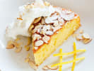 Cooking Class - Craft Modern French & Italian Dishes: Citrus Olive oil Cake slice with mascarpone cream
