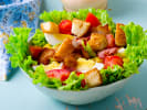 Cooking Class - A Vegetarian Take on Burger Night in NYC: Club Salad with croutons