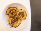 Team Building Cooking Class - Seasonal Healthy California Menu in South Bay & Peninsula: Coconut macaroons drizzled with dark chocolate