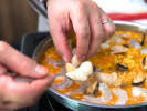 Online Cooking Class - Traditional Spanish Paella Preparation: Cooking paella
