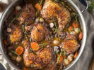 Cooking Class - Cook Festive French Classics in Northern Virginia: Coq au Vin Blanc in a pot