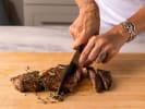 Cooking Class - A Classic Surf and Turf: Slicing Seared Rib Eye