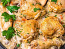 Team Building Cooking Class - Fine French Bistro Cuisine in DC: Creamy French Chicken Tarragon