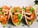 Cooking Class - Time Saving Tacos in Manhattan: Crispy shrimp tacos with sauce and greens