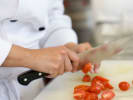 Cooking Class - Artisanal Pasta Creation: Cutting cherry tomatoes