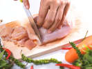 Cooking Class - Italian Classics Today in Portland, OR: Cutting chicken breast
