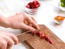 Cooking Class - Great Ingredients from the Southwest: Cutting chili