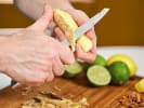 Cooking Class - Tasty Thai Essentials in Northern Suburbs: Cutting ginger