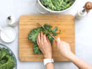 Cooking Class - Journey Through Brazil: Cutting kale
