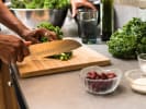 Cooking Class - Father's Day Steakhouse in Manhattan: Cutting kale