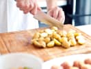 Cooking Class - Bistro à la Française: Cutting potatoes