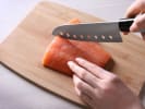 Cooking Class - Chef's Knife Boot Camp in Manhattan: Cutting salmon