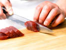 Cooking Class - Authentic and Elevated Mexican: Cutting tuna