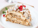 Cooking Class - French Cake Essentials with Chef Zoran in Downtown Chicago: Dacquoise Cake slice