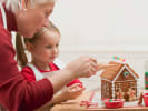 Online Cooking Class - Make Your Own Gingerbread House: Decorating house