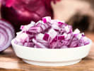 Cooking Class - Beginner Knife Skills in Downtown Dallas: Diced onions