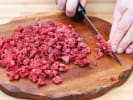 Cooking Class - Mastering Knives in Manhattan: Dicing meat