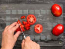 Cooking Class - The Best Butter Chicken Curry: Dicing tomatoes