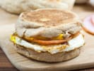 Cooking Class - 5-Day Foodie Fun Kids: Bakeshop Basics in Manhattan: English muffin sandwich