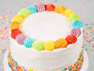 Cooking Class - Multi-hued Cake - Make & Take in Downtown Dallas: Festive rainbow cake