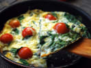 Cooking Class - French Soul Food in Culver City: vegetable omelet