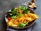 Cooking Class - Fresh Farm-to-Table Cooking in South Bay & Peninsula: Frittata with mushrooms leek and side salad