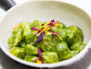 Team Building Cooking Class - Together We Gnocchi in Portland, OR: Gnocchi with green pesto sauce