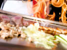 Private Chef - Gourmet Hibachi Grill Dinner: Grilling on hibachi