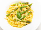 Cooking Class - Handcrafted Pasta Primer in Downtown Dallas: Hand cut asparagus and truffle oil pasta
