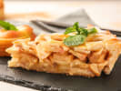 Cooking Class - Take & Bake: Latticed Apple Pie in Manhattan: Handmade Apple Pie with a Lattice Top Crust on a Kitchen Counter